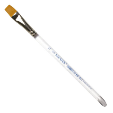 Pincel Sintetico Chato 320-12 Keramik